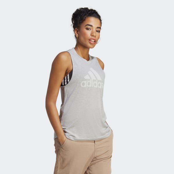 Grau adidas Sportswear Future Icons Winners 3.0 Tanktop