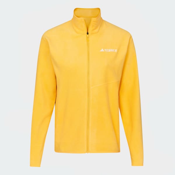 Amarelo Jaqueta Fleece Zíper Terrex Multi