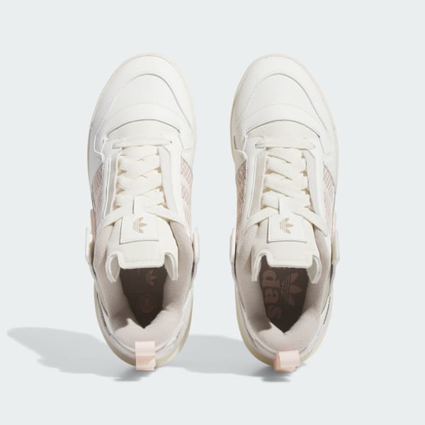 Wit Forum Mod Low Schoenen