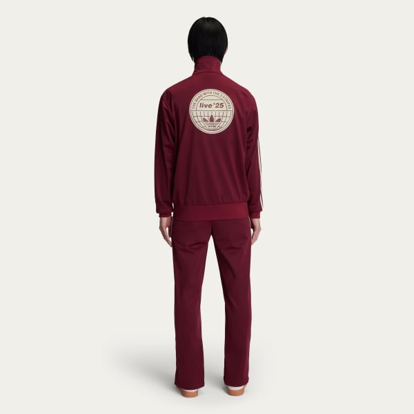 Burgundy TOUR FIREBIRD TRACK PANTS