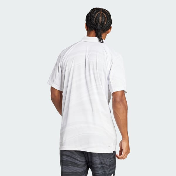 Xam Áo Polo Graphic Tennis Climacool Club
