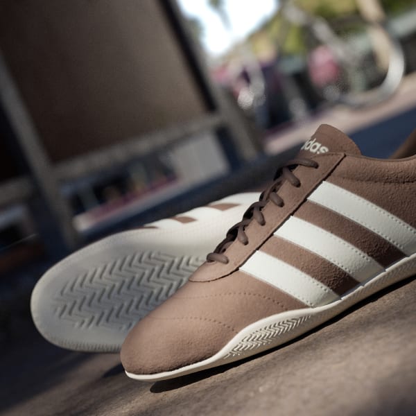 adidas GRAND COURT LO SHOES - Brown | Free Shipping with adiClub
