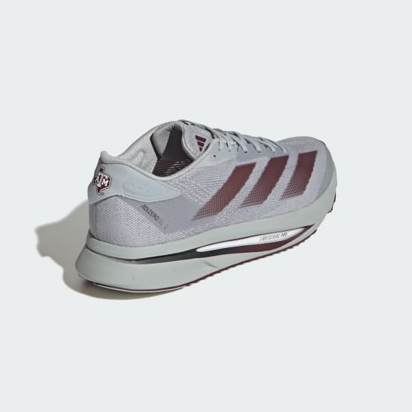 adidas Texas A&M Adizero SL2 Running Shoes - Burgundy | Free