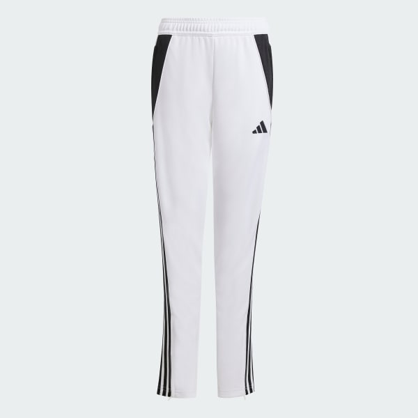 White Tiro 24 Training Pants Kids