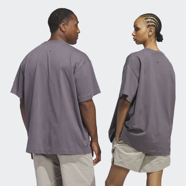 ◆adidas◆ Basketball Tee Gray JC7834 adidas Basketball Tee (Gender Neutral) - Grey | adidas Australia