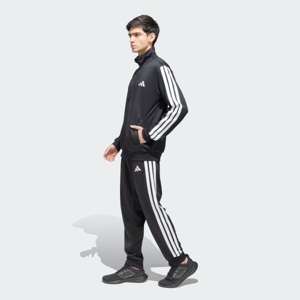 adidas Stripes Training Track Suit Black adidas India