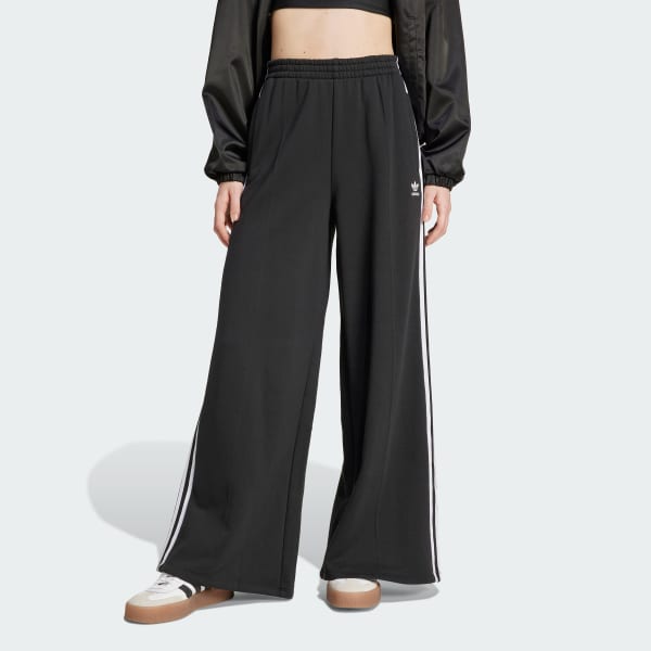 Adicolor 3 Stripes Loose French Terry Wide Leg Pants