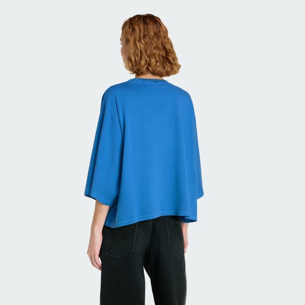 Azul Camiseta ADIDAS ORIGINALS WASHED GFX