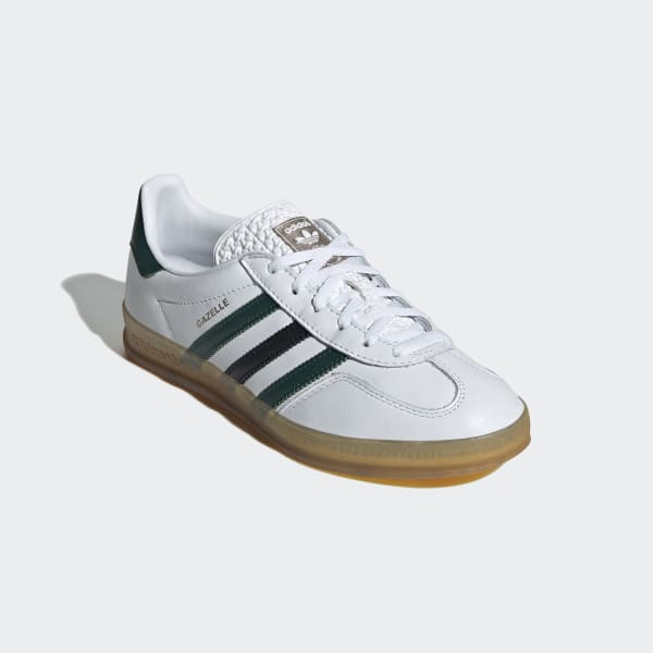 adidas gazelle スニーカー adidas Gazelle Indoor Shoes - White | Free Shipping with adiClub
