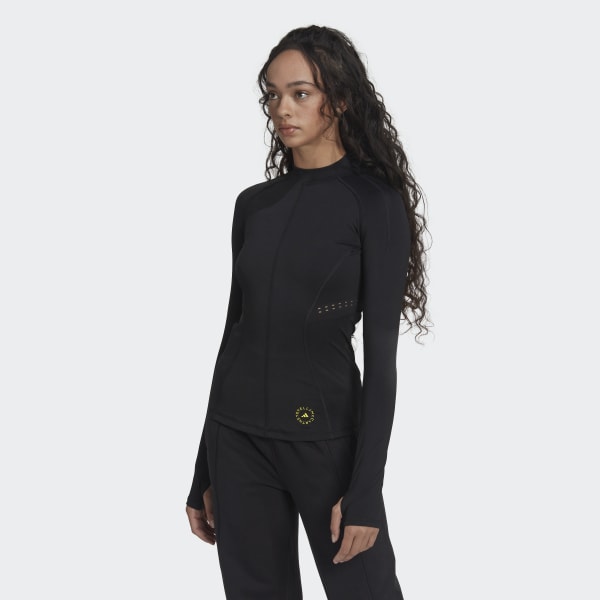 Black adidas by Stella McCartney TruePurpose Training Long-Sleeve Top DM077