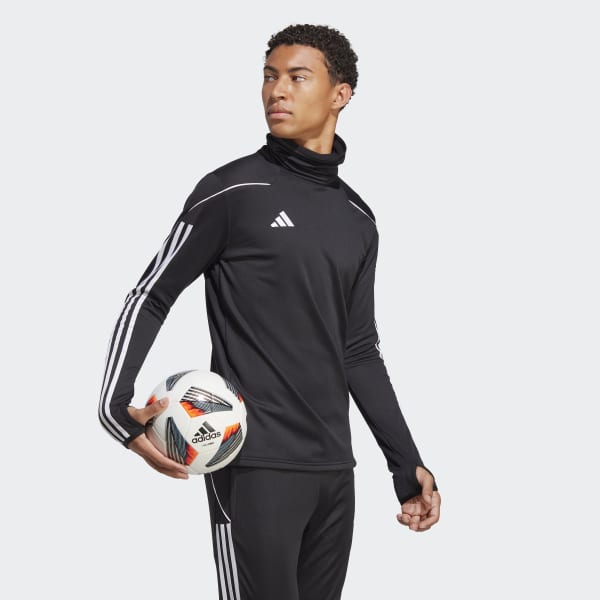 Schwarz Tiro 23 League Warm Oberteil
