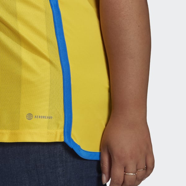 Gul Sweden 22 Home Jersey (Plus Size) NEO89