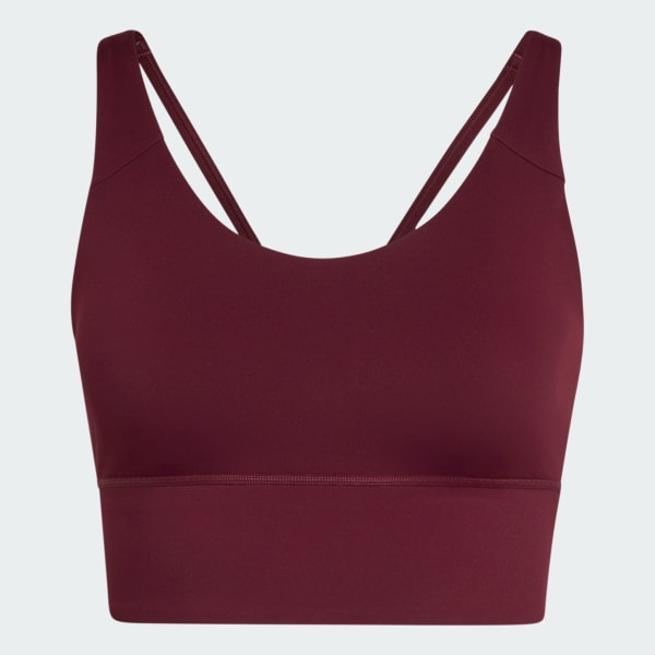 Burgundy 3 Stripes Studio All Me Light Support bh