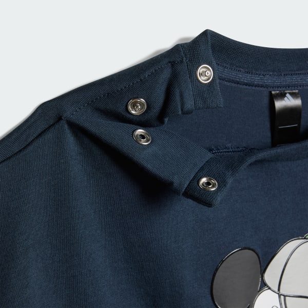 ブルー ディズニー ミッキーマウス 半袖Tシャツ キッズ