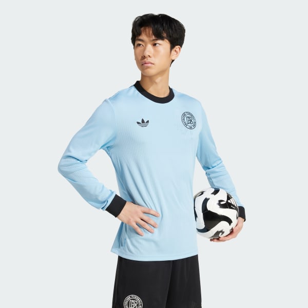 modrá Dres Germany Anniversary Long Sleeve