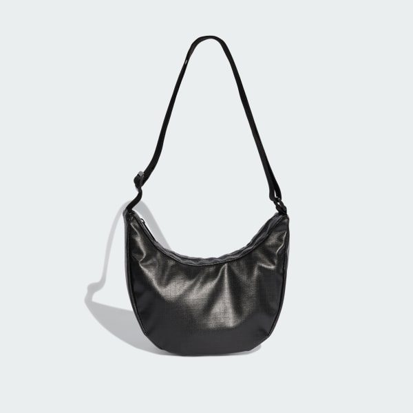 Negro Bolso cruzado adidas con brillo