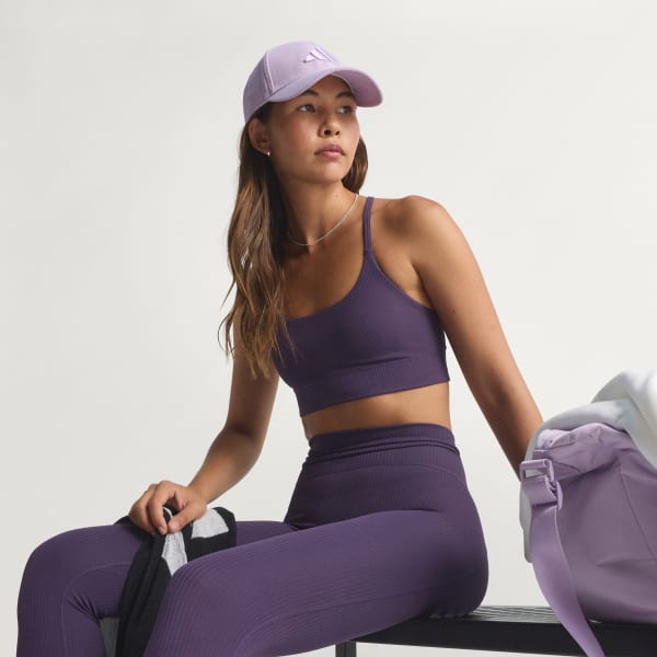 adidas All Me Light Support Rib Bra Long Line Bra