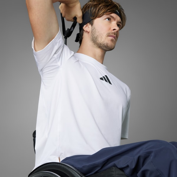 Blanco Polera de Entrenamiento Adapt