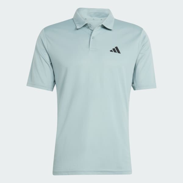 สีเขียว เสื้อโปโล WORKOUT ESSENTIALS BASE