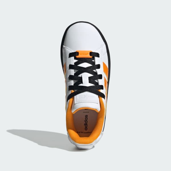 White ADIDAS STAR WARS GRAND COURT 2.0 SHOES KIDS