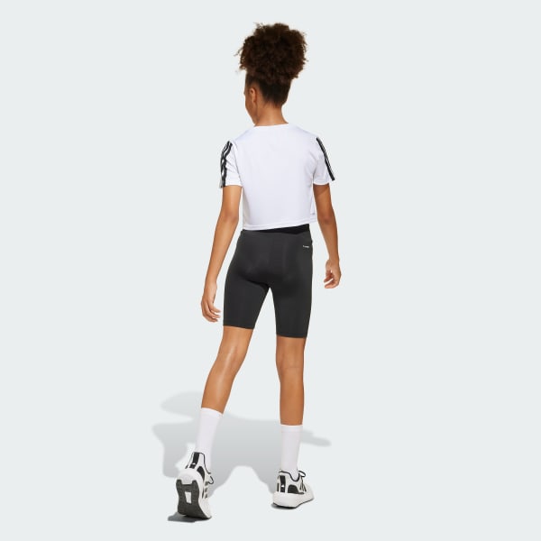 White Train Essentials 3-Stripes Tee Set Kids