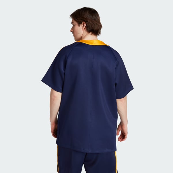 adidas Adicolor Classics+ Short Sleeve Shirt (Gender Neutral) - Blue |  Men\'s Lifestyle | adidas US