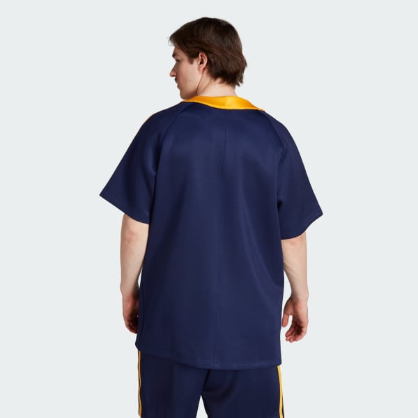 Azul Camisa Adicolor Classics+ Manga Corta (Unisex)