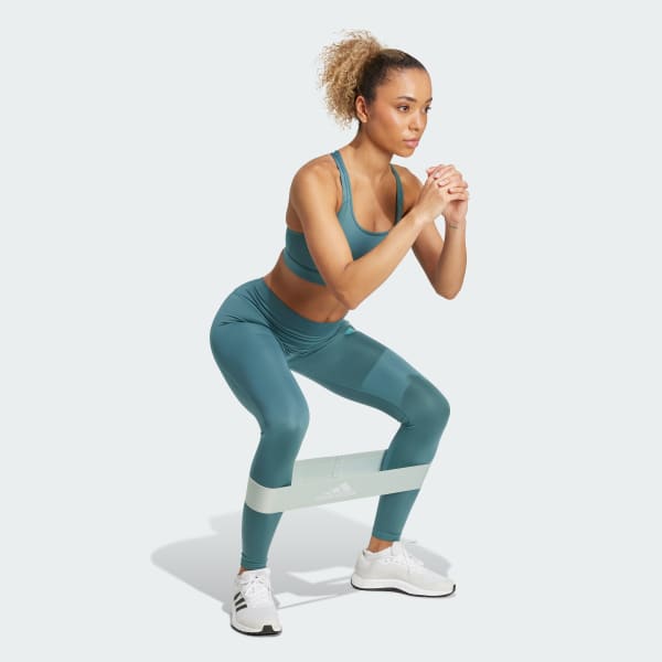 Groen Train Essentials Big Logo Lange Legging