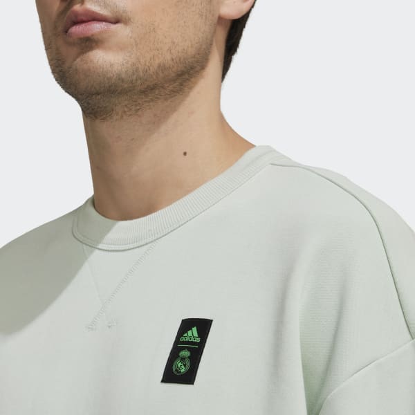 Green Real Madrid Lifestyler Crew Sweatshirt