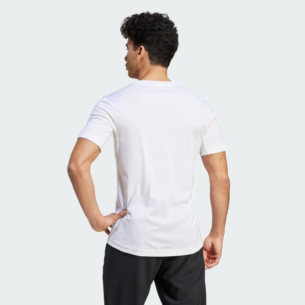 White HIIT Training Tee