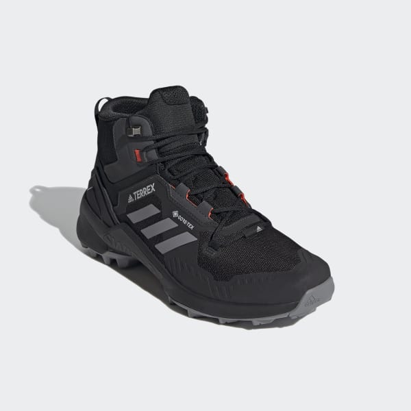 Black Terrex Swift R3 Mid GORE-TEX Hiking Shoes KYX24