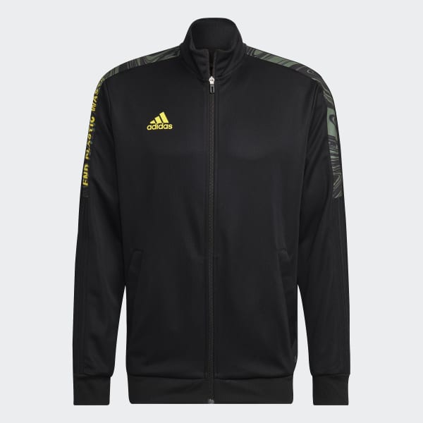 Negro Campera Deportiva Tiro RFTO