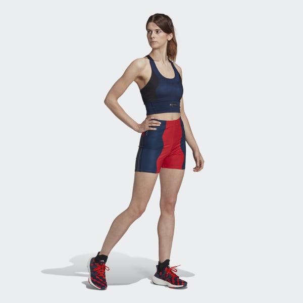 Blau Marimekko Medium-Support Pocket Sport-BH RO414