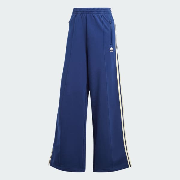 Azul Pantalón Deportivo Holgado 