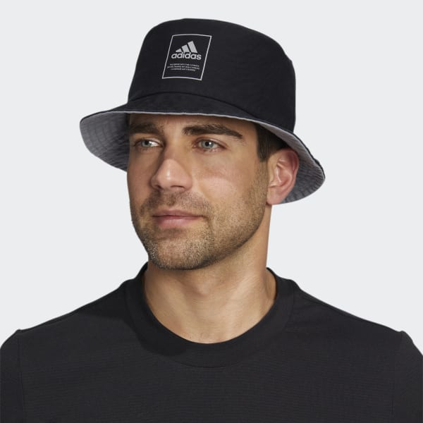 Black Lifestyle Washed Bucket Hat