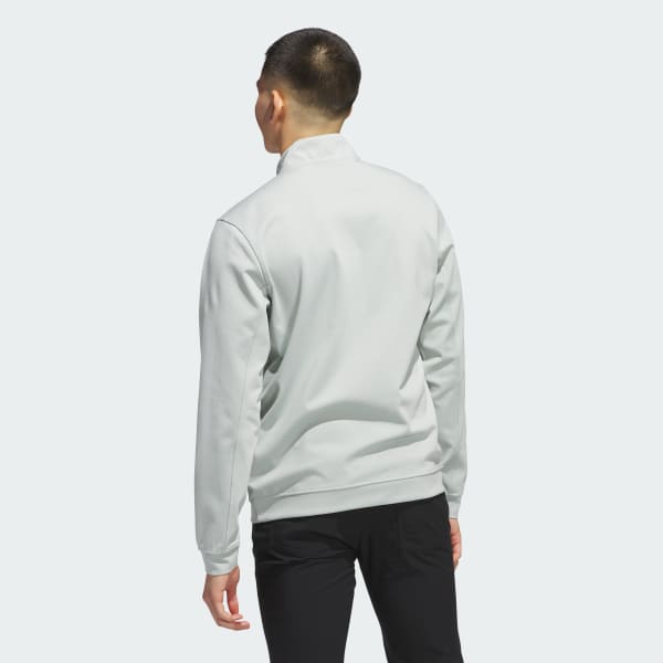 Grey Elevated 1/4-Zip Pullover