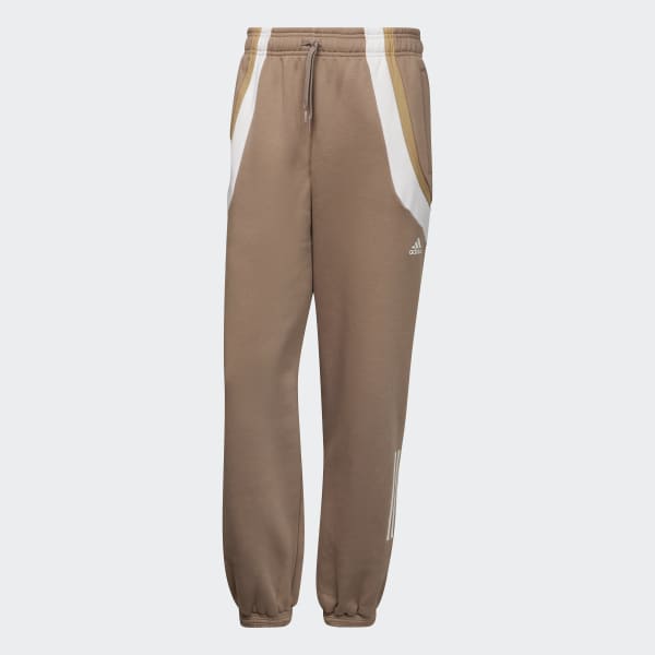Brown Sportswear Fleece Pants