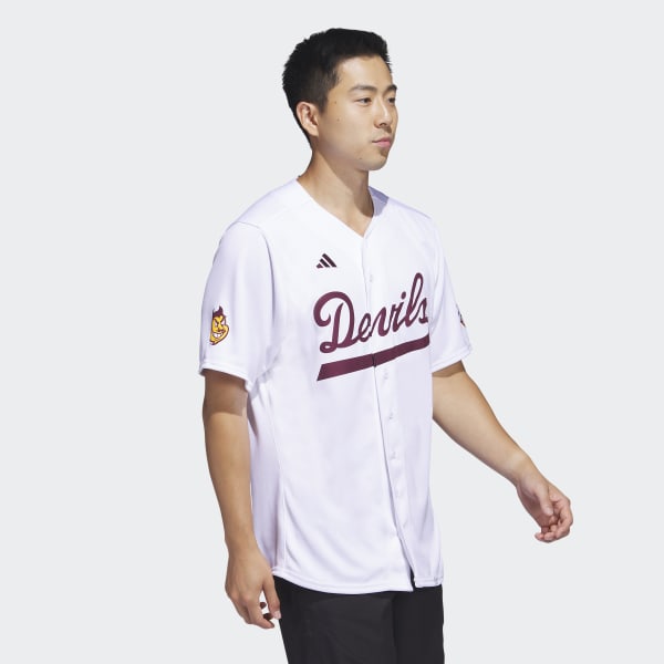 Klap metro Zelfgenoegzaamheid adidas Sun Devils Retail Baseball Jersey - White | Men's Baseball | adidas  US