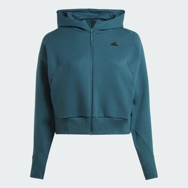 adidas Buzo adidas Cierre Frontal Turquesa adidas Argentina