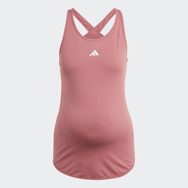Pink AEROREADY Train Essentials Slim-Fit ventetøj tanktop