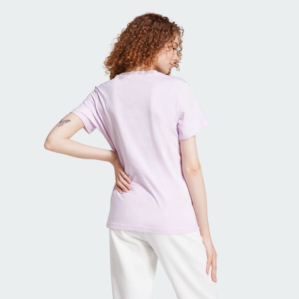 Roxo Camiseta Estampada Holiday