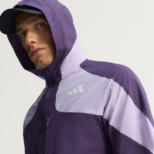 Mor Adizero Running Rüzgarlık