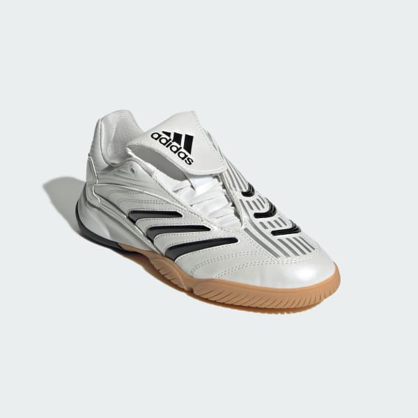 Branco Sapatilhas Predator Sala — Criança