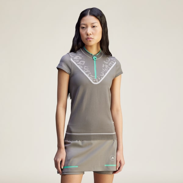 Γκρι adidas by Stella McCartney TrueNature Golf Polo Shirt