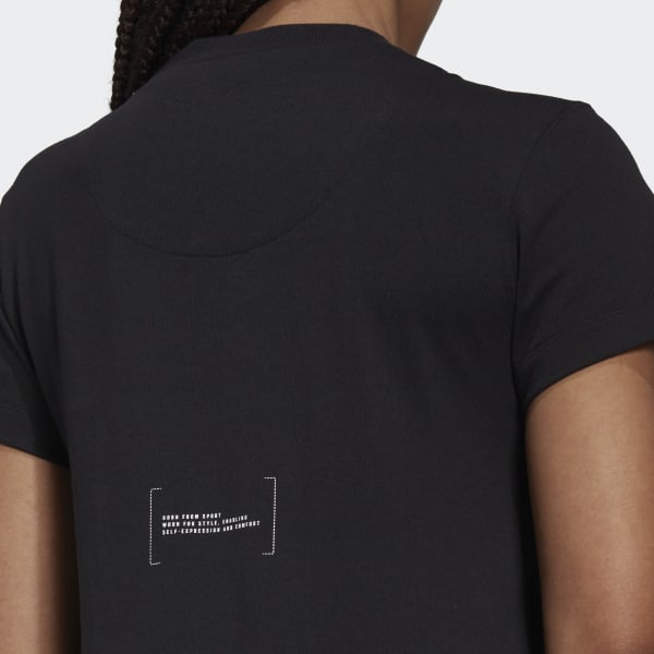 Schwarz T-Shirt DM013