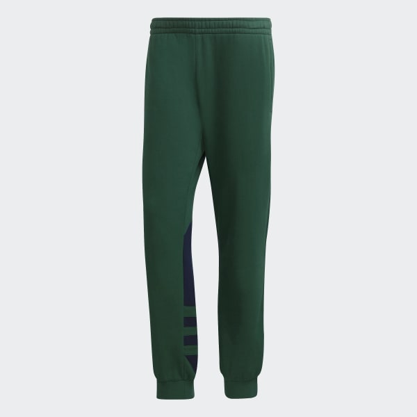 Green Big Trefoil Sweat Pants HAI58