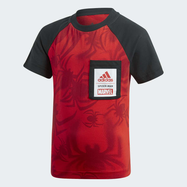 adidas spiderman t shirt