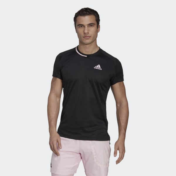 Black Tennis U.S. Series T-Shirt LA196