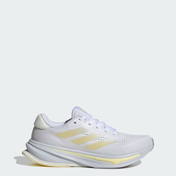 White Supernova Rise Running Shoes