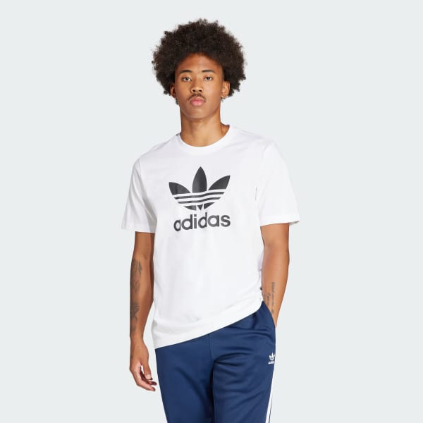 adidas Adicolor Trefoil Ti ort Beyaz adidas Turkiye